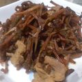 ぽんぽん堂's cooksnap of when they made 春の恵♫土筆（つくし）と豚バラ肉の卵とじ.