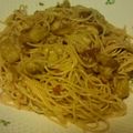 奥田ふうコ's cooksnap of when they made なす天スパゲティ.