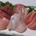 きらり流れ星's cooksnap of when they made 刺し身を作る.