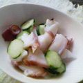 コーヒーたん's cooksnap of when they made おつまみにも！タコときゅうりの味ポンがけ.