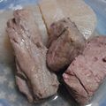 地鶏の町の子's cooksnap of when they made だいこんの血合い煮.