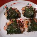 ＶＩＶＡバナナ's cooksnap of when they made 海老プリっ！！しそ巻き焼き団子.