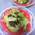 サシャリン's cooksnap of when they made 簡単！チョレギサラダ風レタスサラダ.