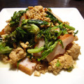 たなか家's cooksnap of when they made ✿ふきのとうといかのふわ玉炒め✿.