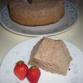 白いぐれーぷ's cooksnap of when they made ♡苺ミルクシフォン♡.