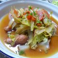 まいえんこ's cooksnap of when they made 春キャベツと新玉ねぎの煮物.