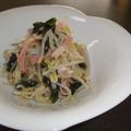 kookuro's cooksnap of when they made 韓国海苔でウマウマ☆海苔ハムもやし.