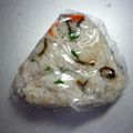 ♥alice♡'s cooksnap of when they made カニカマと塩昆布のおにぎり♪.