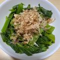 みるく大福's cooksnap of when they made ハマる美味しさ♡つるむらさきのおひたし.