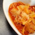 えるもー's cooksnap of when they made 鶏肉とキャベツのトマト煮込み.