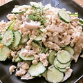 ＴＷＯＨＥＡＲＴＳ's cooksnap of when they made れんこんとひき肉のからしマヨサラダ♪.