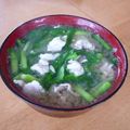 みにまめ's cooksnap of when they made スタミナ満点！簡単にらトン汁☆.