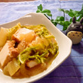 悠おかしゃん's cooksnap of when they made 白菜と厚揚げの豆乳みそ煮.