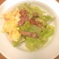 マダガスカル☆'s cooksnap of when they made レタスベーコンサラダ.