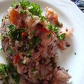 ブランディ's cooksnap of when they made 夫の自慢料理★地中海風海老ライス.