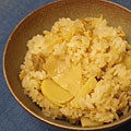 chizu-k's cooksnap of when they made 筍の季節だ！ご飯を炊こう！.