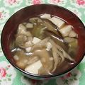 moruchama's cooksnap of when they made あっさり&栄養満点！舞茸と豆腐のスープ.