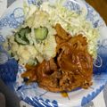じゃりてん's cooksnap of when they made ワンパン10分！薄切り肉でポークチャップ.