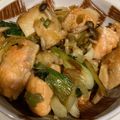 メイ's cooksnap of when they made 鮭ハラス★ねぎぽん焼き.