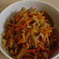 sugerpink's cooksnap of when they made 切り干し大根と豚肉の炒めもの.