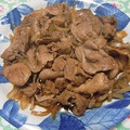 moruchama's cooksnap of when they made たまねぎ甘～い♪豚の生姜焼き♪.
