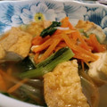 ↑MEY↑'s cooksnap of when they made 厚揚げと小松菜のさっと！煮浸し☆.