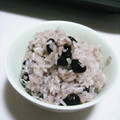 春小町's cooksnap of when they made 煎り黒豆が香ばしい☆もっちり栗おこわ♪.
