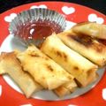 aco63☆'s cooksnap of when they made 揚げない！冷めても美味い変わり春巻き.