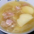 あすみんみん's cooksnap of when they made ジャガイモとベーコンの簡単スープ.