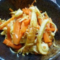 いずみるく's cooksnap of when they made ちくわ＆えのき❀チリマヨ炒め♡.
