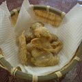 櫻子のママ's cooksnap of when they made トリ皮せんべい.