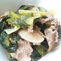 Rucu0815's cooksnap of when they made 豚バラ×小松菜×大根✿簡単煮物.