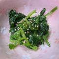 るらちゃん's cooksnap of when they made 簡単！ずぼらなホウレン草のおひたしもどき.