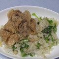 きらり流れ星's cooksnap of when they made 焼肉とレタスの炒飯.