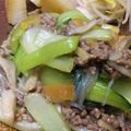 ろーずぃ's cooksnap of when they made チンゲン菜とミンチのスープ.