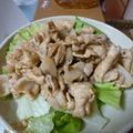K/S's cooksnap of when they made 焼肉のタレで♬レタスのお肉のっけ盛り♬.
