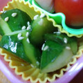 Natsutach's cooksnap of when they made きゅうりの中華風炒め.