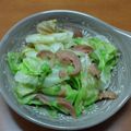 すみれちゃん☆'s cooksnap of when they made ♪レタスの梅干し蒸し煮♪.