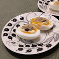 Dellaたん's cooksnap of when they made 茹で卵おつまみ☆海苔佃煮とマヨすりゴマ♬.