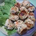 うっちゃん093's cooksnap of when they made さっぱり☆うまい！梅シソつくね☆.