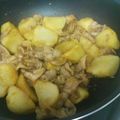うずまきぃ's cooksnap of when they made 豚バラと小芋の味噌炒め.