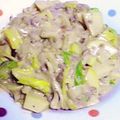 ぺぱー's cooksnap of when they made 筍と春キャベツのクリームパスタ.