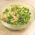 ma0512's cooksnap of when they made かいわれとささみのわさび和え.