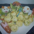 ちー（・＿・）'s cooksnap of when they made 『三匹の子豚』なゆで卵　簡単キャラ弁に.