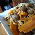Ｋazu's cooksnap of when they made しめじとにんじんのおしょうゆ蒸し.