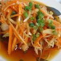 まめ１００ｇ's cooksnap of when they made 胸肉とたっぷり野菜で！南蛮酢和え.