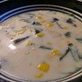 ハナ☆クロ's cooksnap of when they made ✿コーンとわかめの味噌みるくスープ✿.