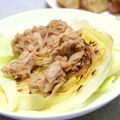 *usako*'s cooksnap of when they made キャベツのバター醤油ツナソースがけ.