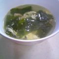 ひよこJK's cooksnap of when they made 牛肉入りわかめスープ(미역국ミヨックッ).