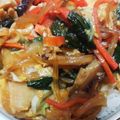 ぺんぺん号's cooksnap of when they made とろとろ！彩り親子丼.